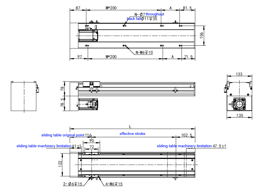 linear motion guide rail 