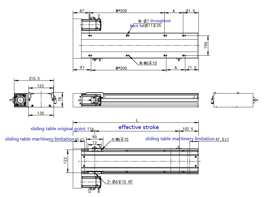 linear motion guide rail 