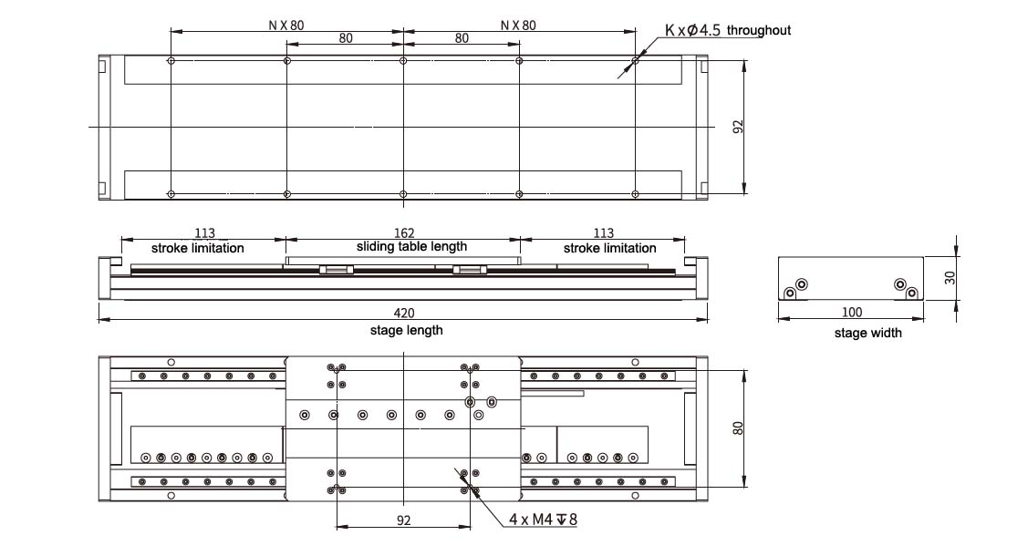 HAN'S LASER linear motor direct drive stage