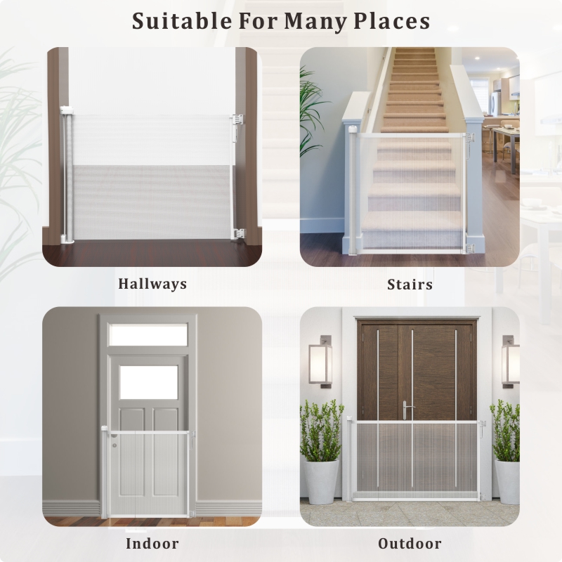 retractable baby gate