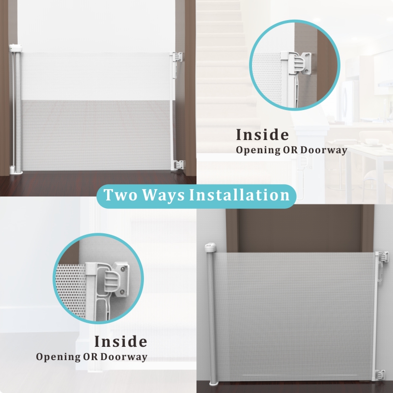 retractable baby gate