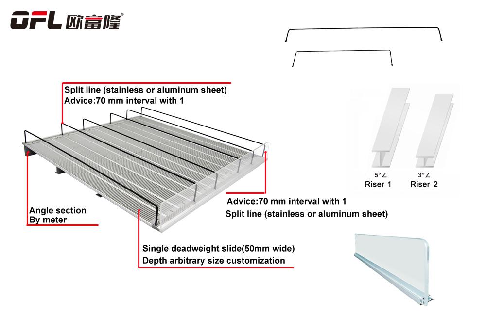 Spring Loaded Gliding Shelf