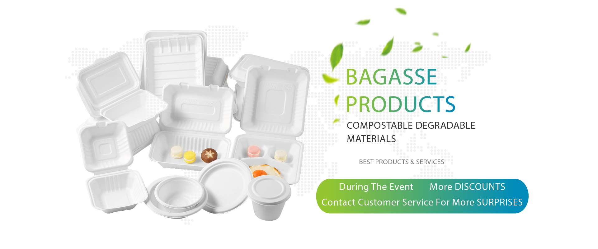 bagasse food lunch box