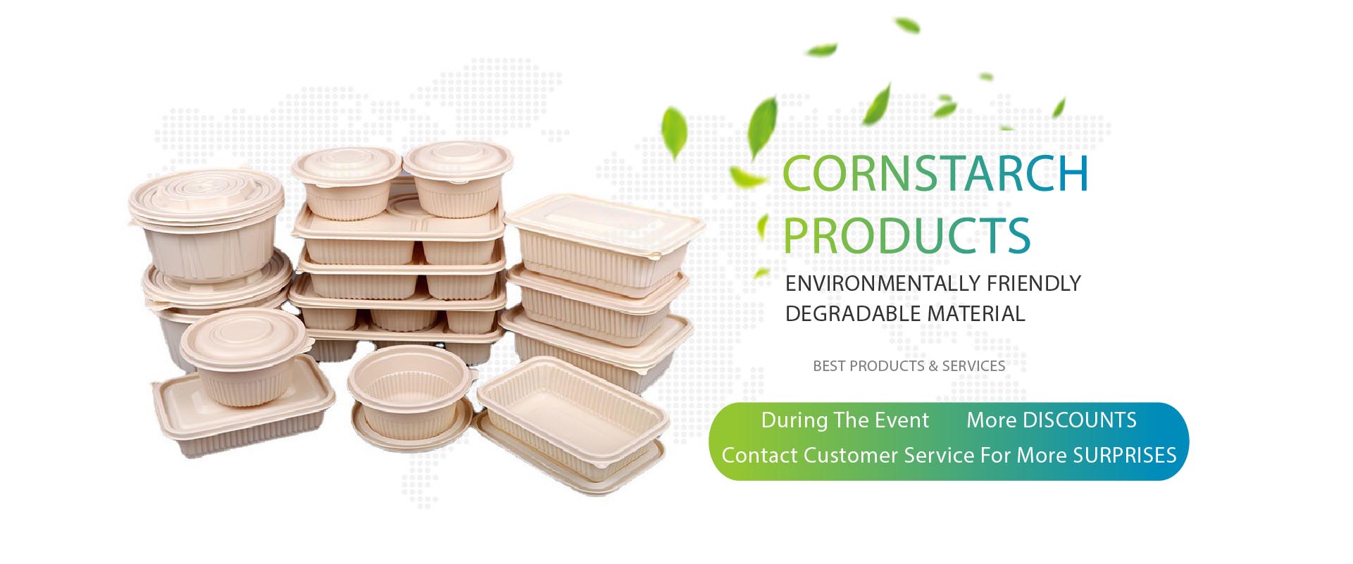 cornstarch food container cornstarch food container