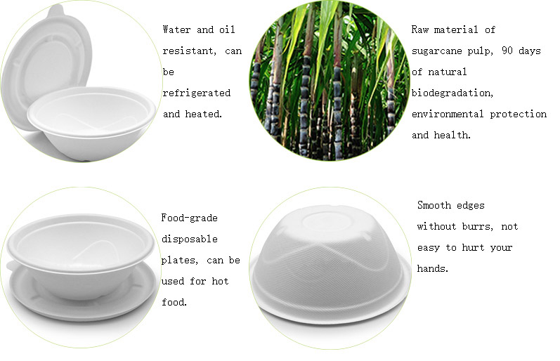 1000ml Round Bowls 