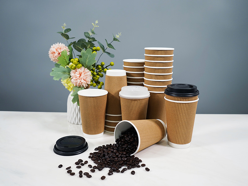 8oz PLA Coated Corrugated Cup