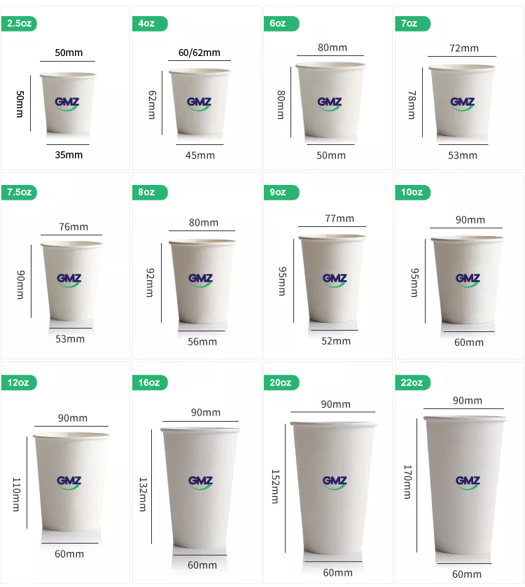 paper cups without plastic coating