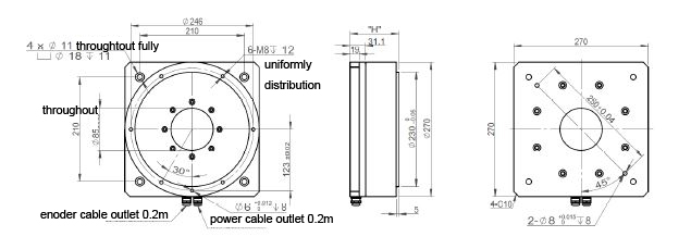 Frame Outer Rotor Motor