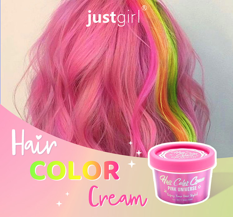 hair color cream with shimmer