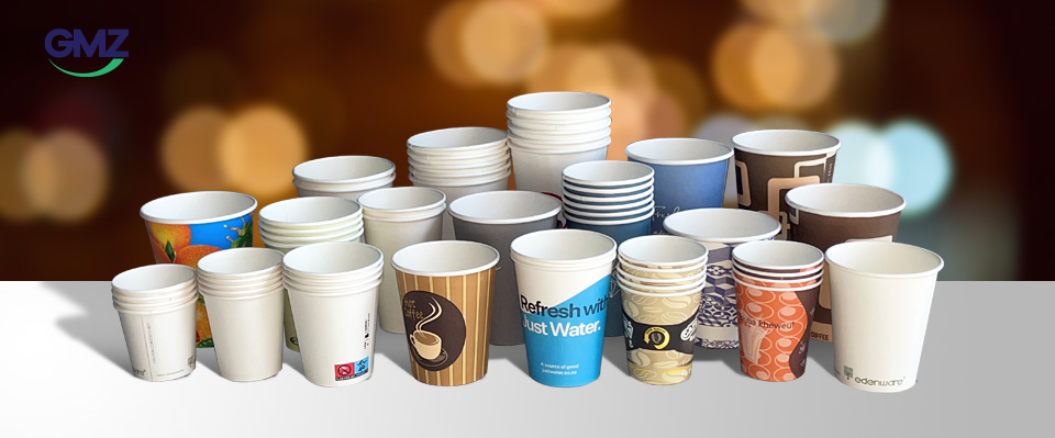 Single wall paper coffee cup