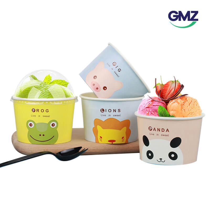 Ice cream cups disposable ice cream cups
