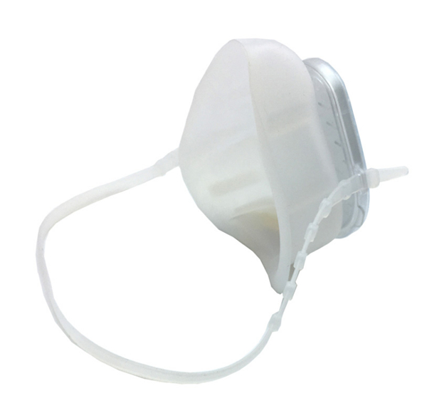 Stereoscopic silicone protective masks