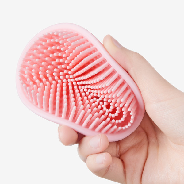 Baby silicone bath brush