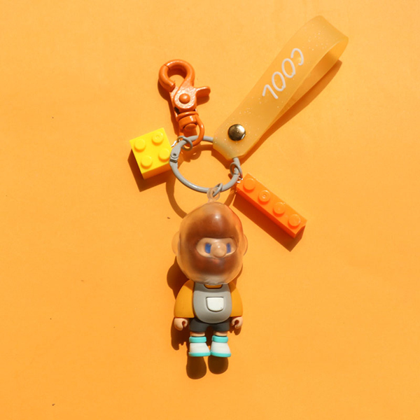Creative silicone key chain