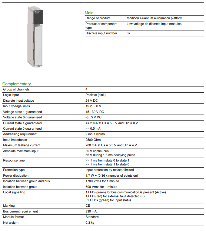 Schneider 140DDI35300