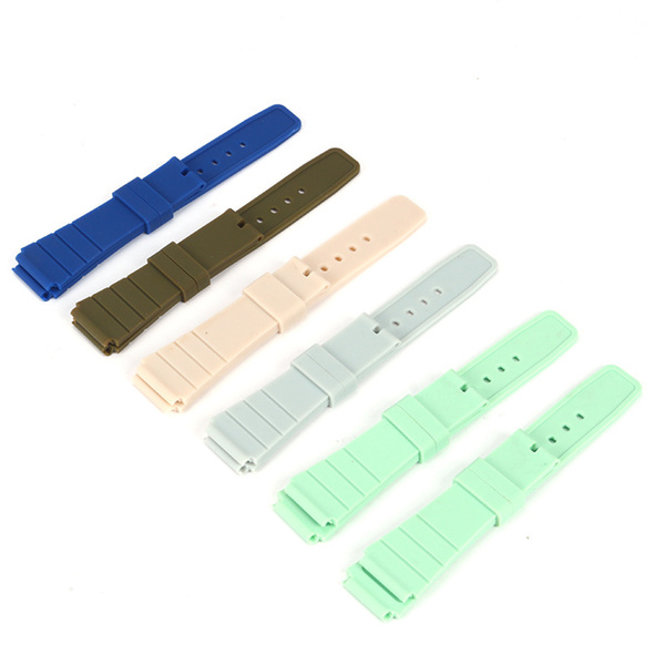 The silicone strap