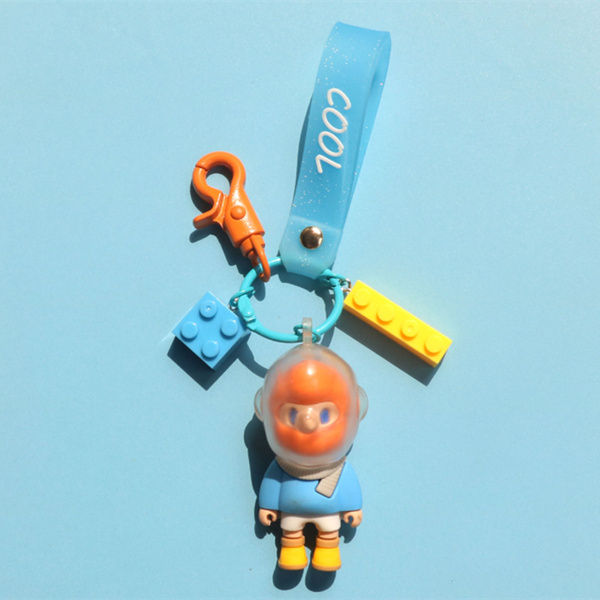 Creative silicone key chain