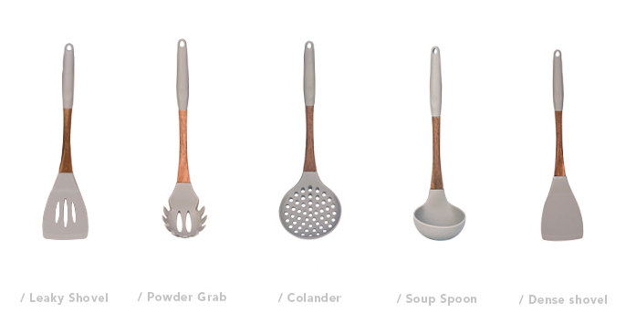 Kitchen silicone shovel