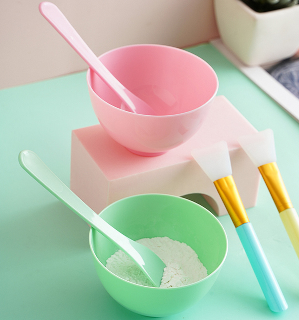 Silicone mask brush set