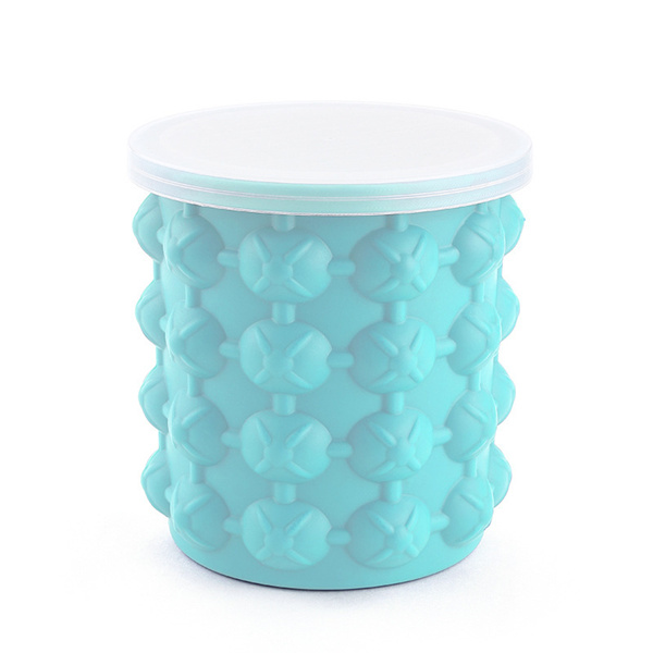 The silicone ice bucket
