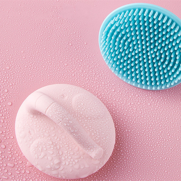 Baby silicone bath brush