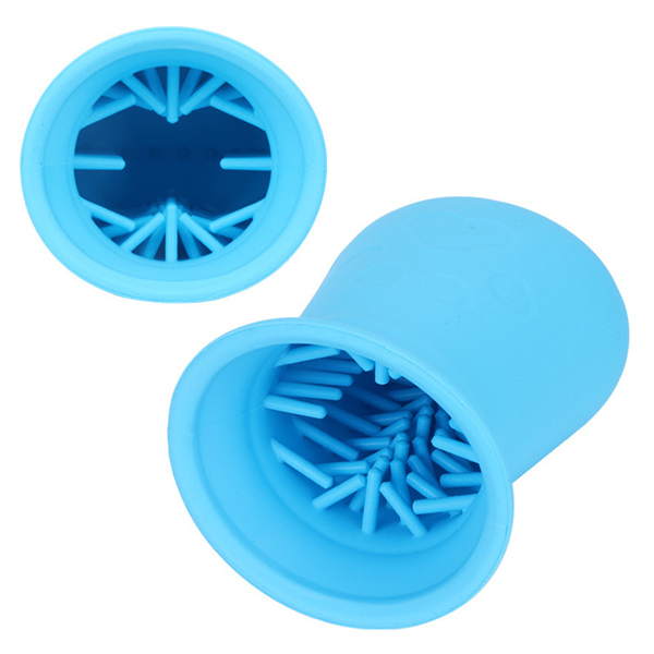 Pet silicone foot wash cup