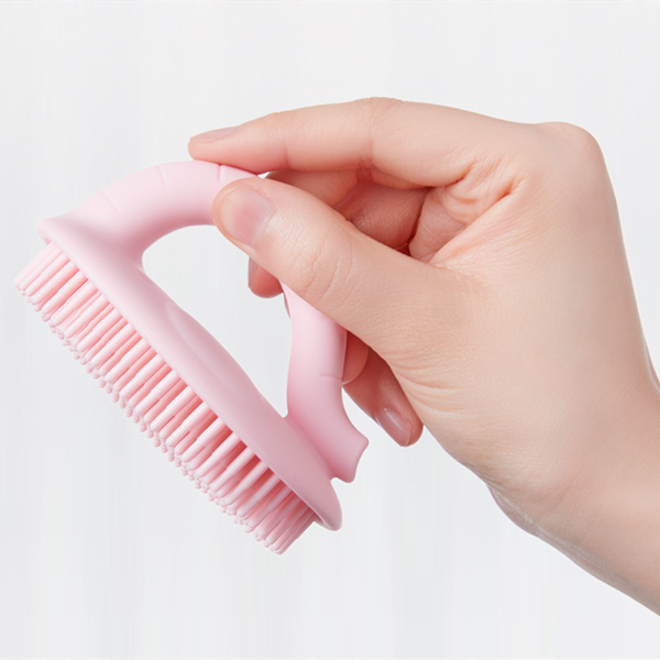 Baby silicone bath brush
