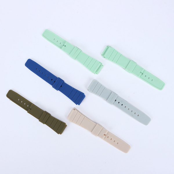 The silicone strap