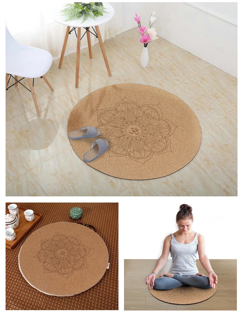 cork yoga mat elephant