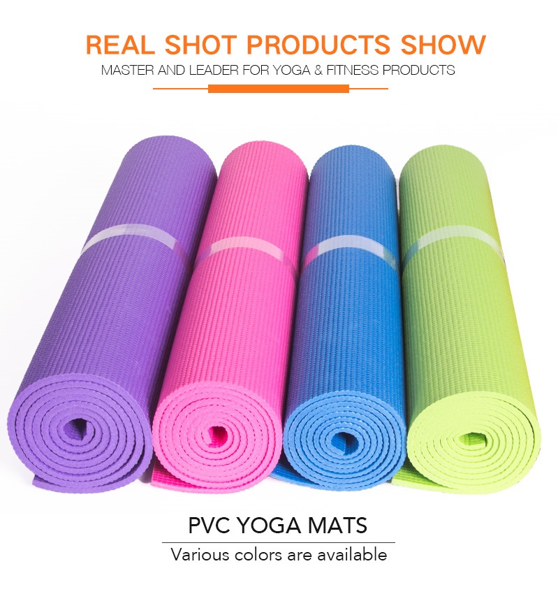 pvc yoga mat 6mm