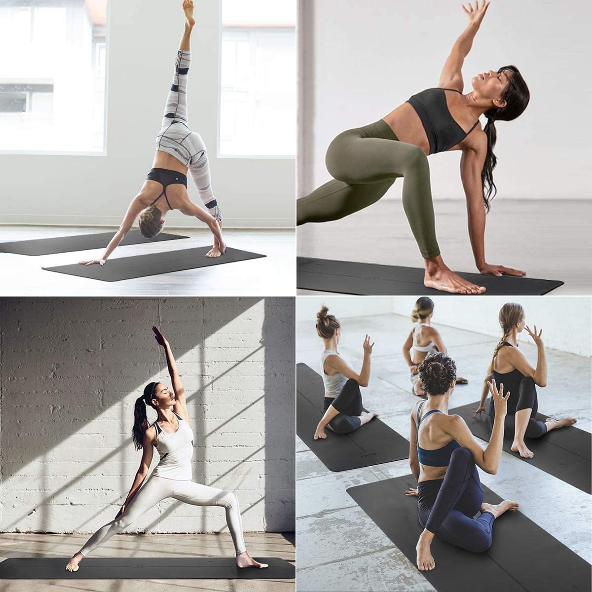 eco-friendly pu rubber yoga mat