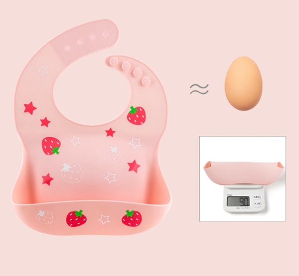 Waterproof baby eating bib