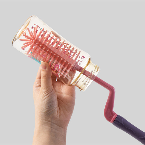 Silicone nipple brush