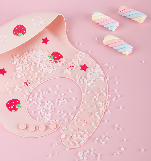 Waterproof baby eating bib
