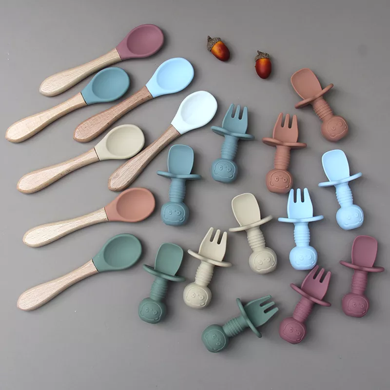 custom spoon and fork set baby