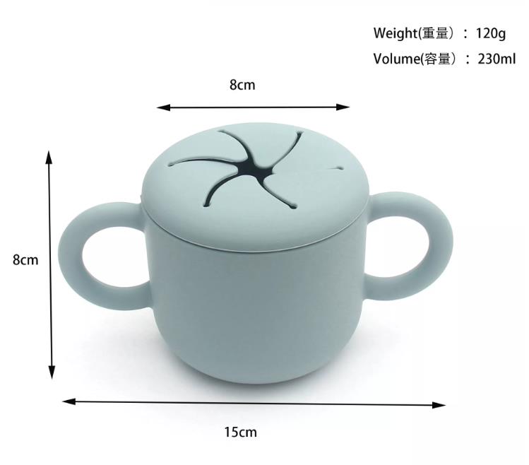 Leakproof snack cup