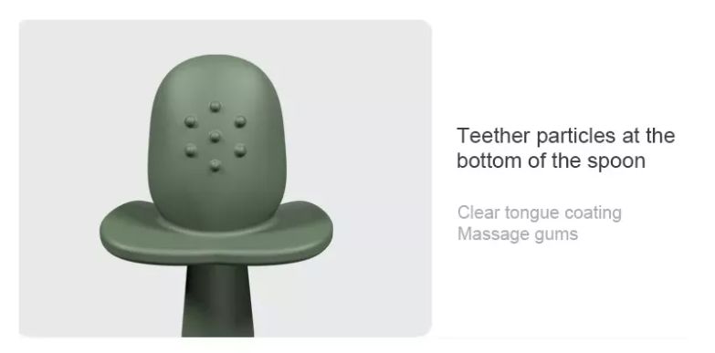 Spoon for massaging gum