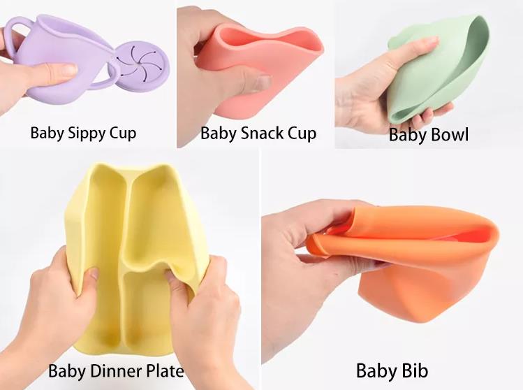 Tableware made of soft material