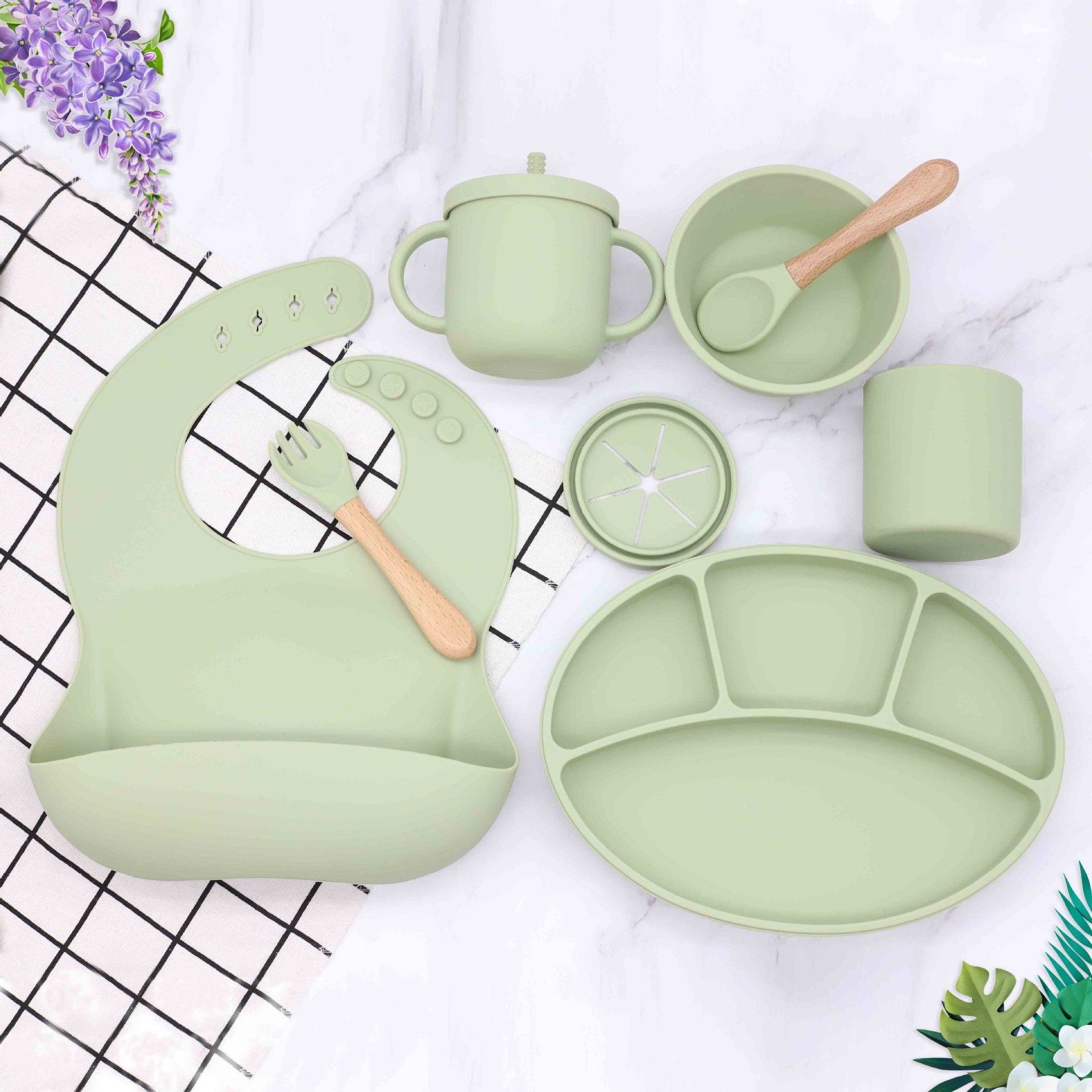 custom baby feeding set