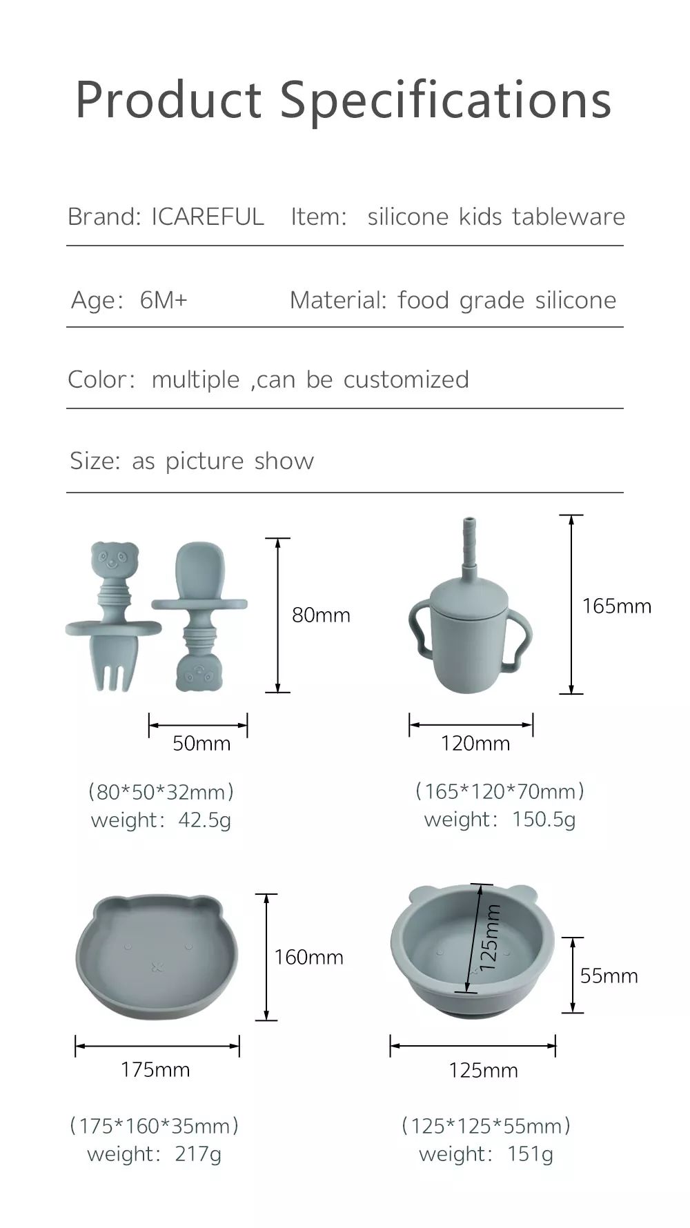 product specifications