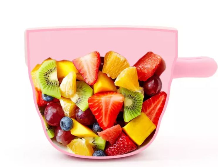 You can put a variety of foods