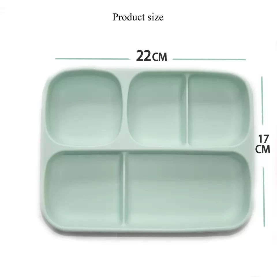 silicone Divided plates