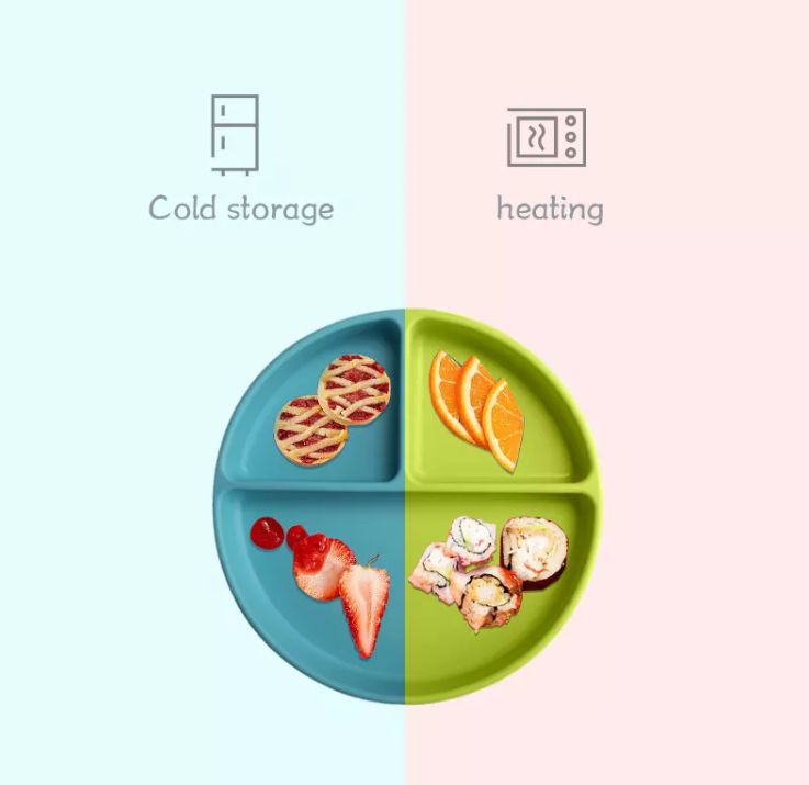 Both hot and cold foods can be used