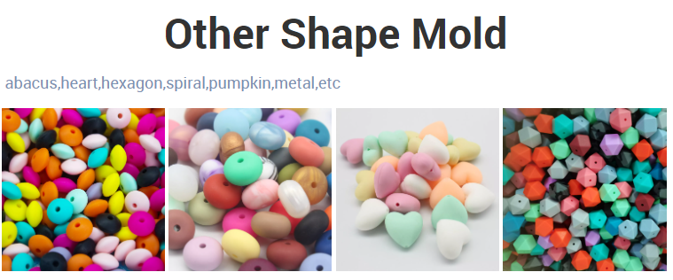 Various shape choices