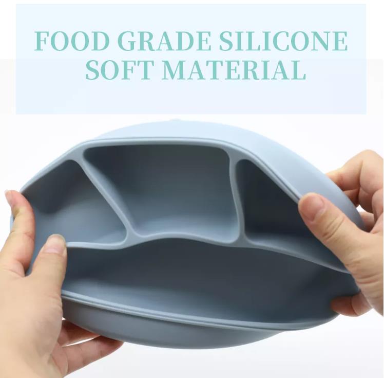 A dinner plate with soft material