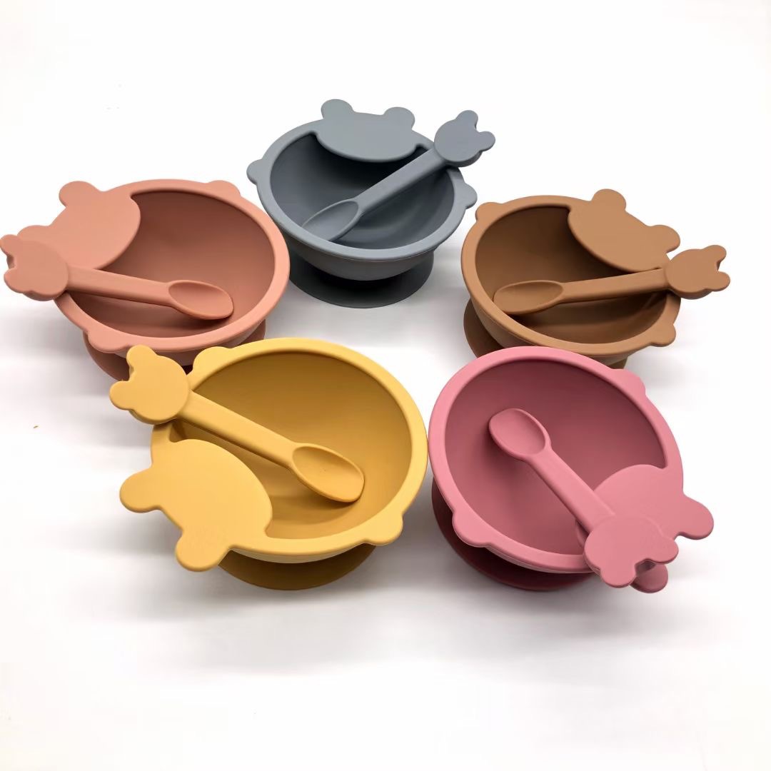 silicone baby bowl