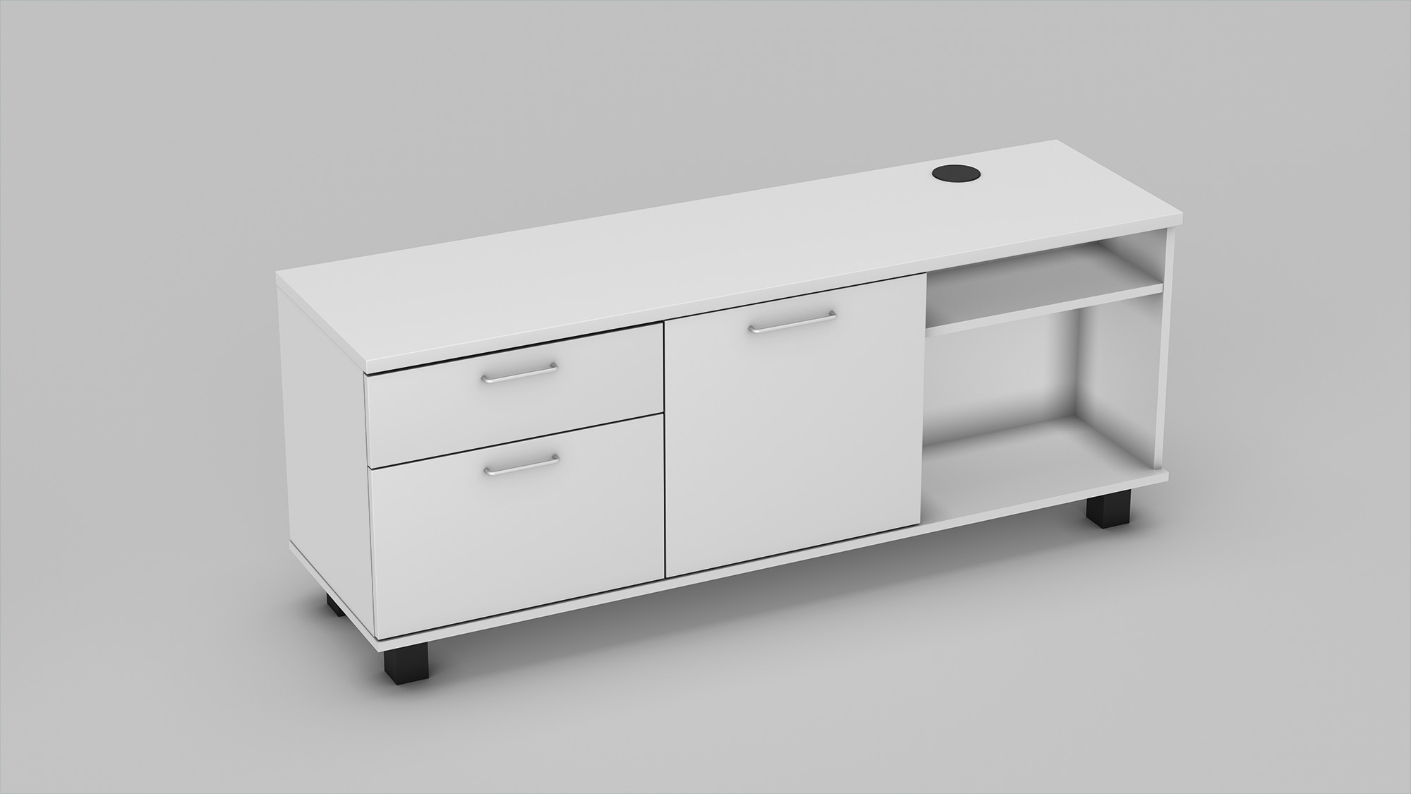 Left side cabinet D