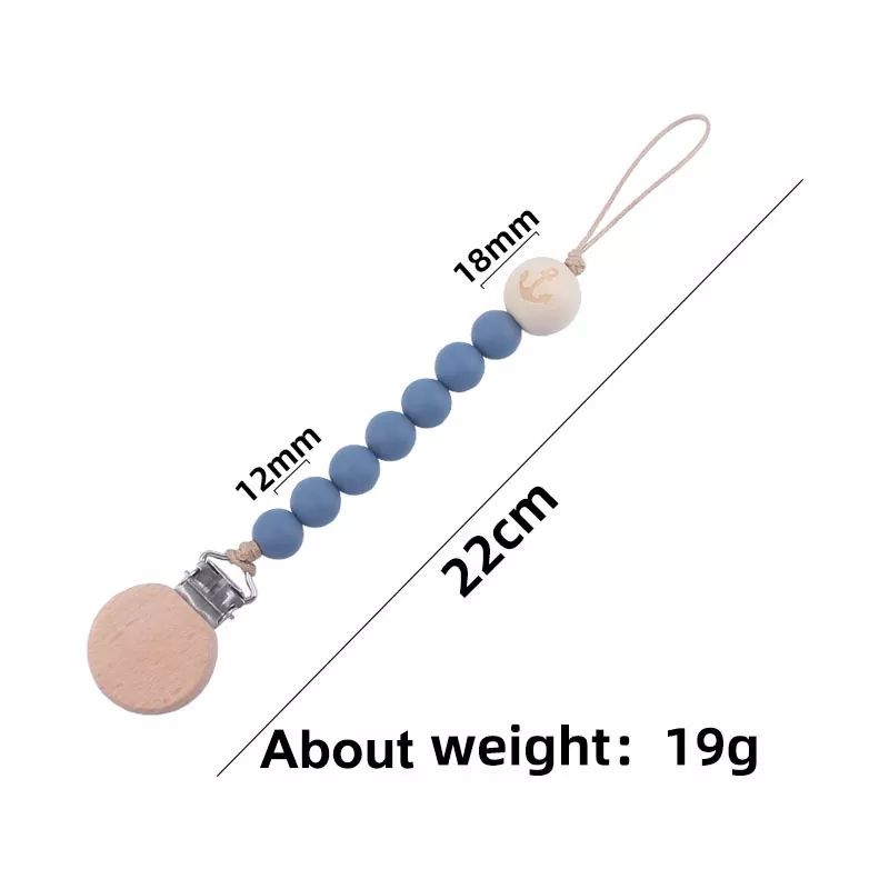 Size of silicone nipple chain