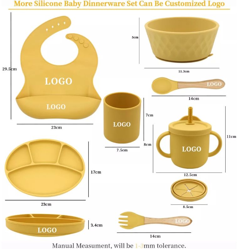 Tableware in various sizes