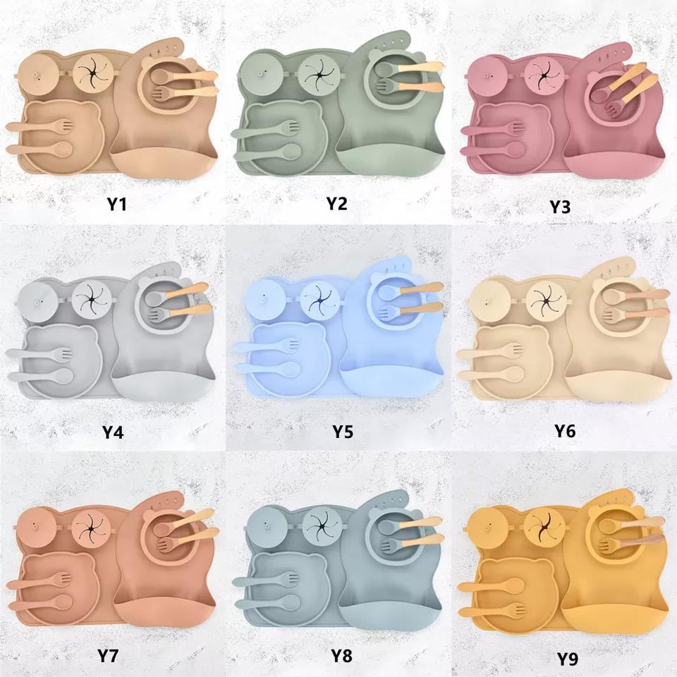 Nine-color tableware set